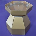 Purple Cupcakes - Cupcake Bouquet Box - Gold