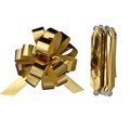 Purple Cupcakes Quick Pull Bow - Gold