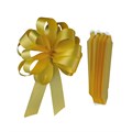 Purple Cupcakes Quick Pull Bow - Yellow