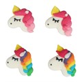 Culpitt Unicorn Sugar Cake Topper Decorations - Pack of 200