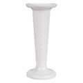 3.5'' Round White Plastic Pillars