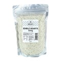 500g Culpitt Select Edible Hearts - White
