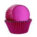 Baked with Love Pink Foil Baking Cases - Pack of 50