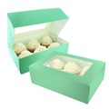 Baked With Love Brights Cupcake Boxes Twin Pack - Jade