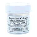 Sugarflair Lustre Dusting Powder - Light Silver (25g)
