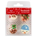 Culpitt Christmas Cheer Pipings - Pack of 12