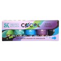Squires Cocol Chocolate Colourings Set - Cool Hues
