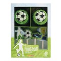 Cupcake Set - Football (48 Pieces)