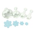 Cake Star Plunger Cutter - Cherry Blossom - Set of 4