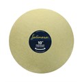 10" (254mm) Pale Gold Satinara Round Cake Boards - 5 pack