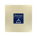 10" Pale Gold Satinara Square Cake Board - Single