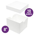 Culpitt Box with Plain Lid - 8"