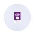 10" White Masonite Cake Board - Pack of 5