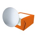 Tangerine 10" Windowed Cake Box and 3mm Cake Card From Baked With Love