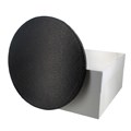 12" Round Black Cake Drum Board & White Cake Box Combo