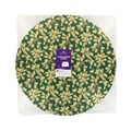 12" Round Christmas Cake Board and Box Combo - Green