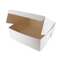 White 8" Bakery Box - 10 Pack