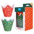 PME Xmas Tulip Baking Cases-Stars 24pk