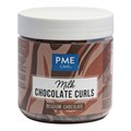 PME Milk Belgian Chocolate Curls - 85g