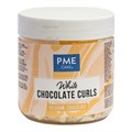 PME White Belgian Chocolate Curls - 85g