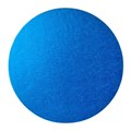Bulk Pack - Round Bright Blue Cake Drum Board - 12" - Pack of 5
