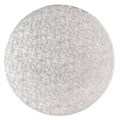 5 x5mm Thick Round Silver Cake Board 9