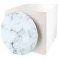 Marble Print Masonite Board & Tall Cake Box Combo - 10"