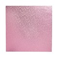 Bulk Pack - Square Light Pink Cake Drum Board - 10" - Pack of 5