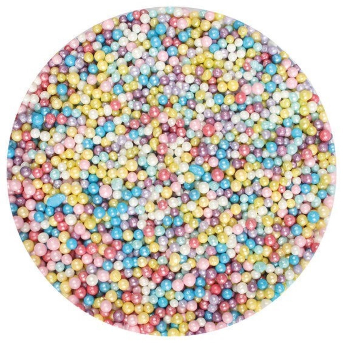 Purple Cupcakes Nonpareils - Multi Shimmer - 100g