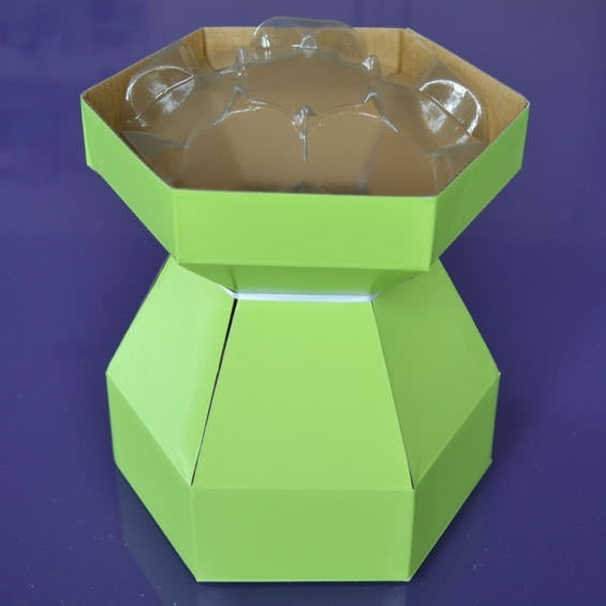 Purple Cupcakes - Cupcake Bouquet Box - Lime