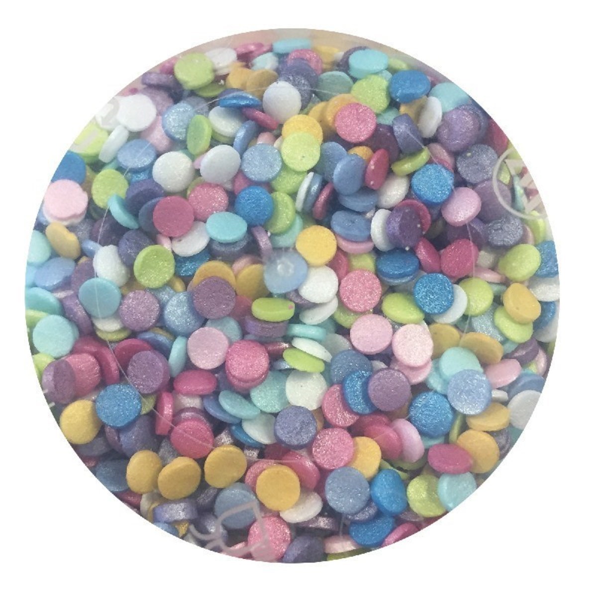 Purple Cupcakes Rainbow Shimmer Confetti 70g