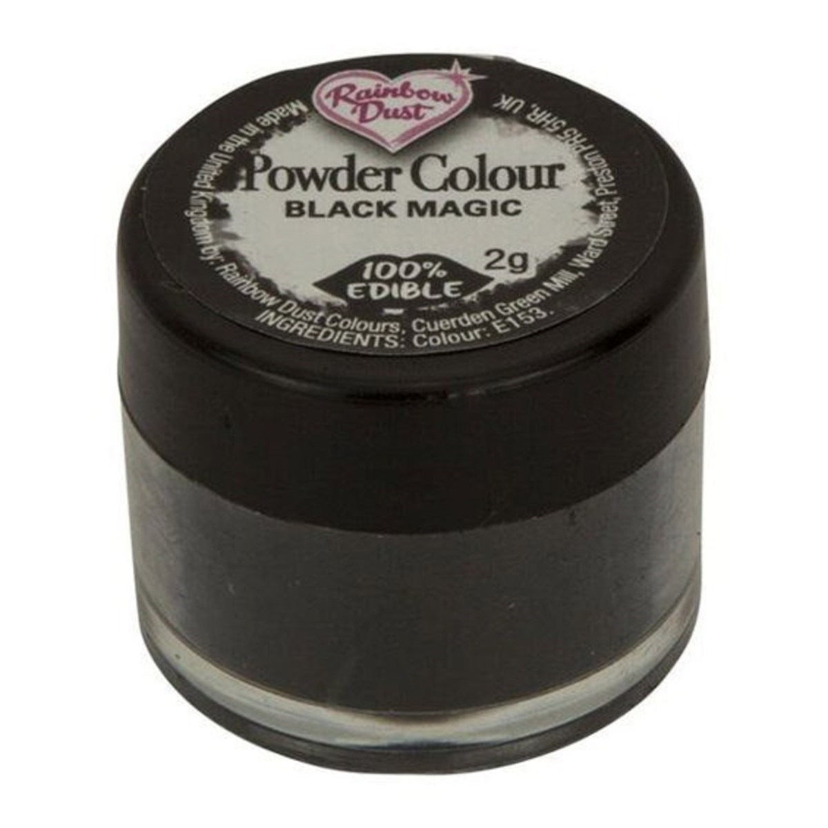 Rainbow Dust Edible Matt Dusting Colour - Black Magic