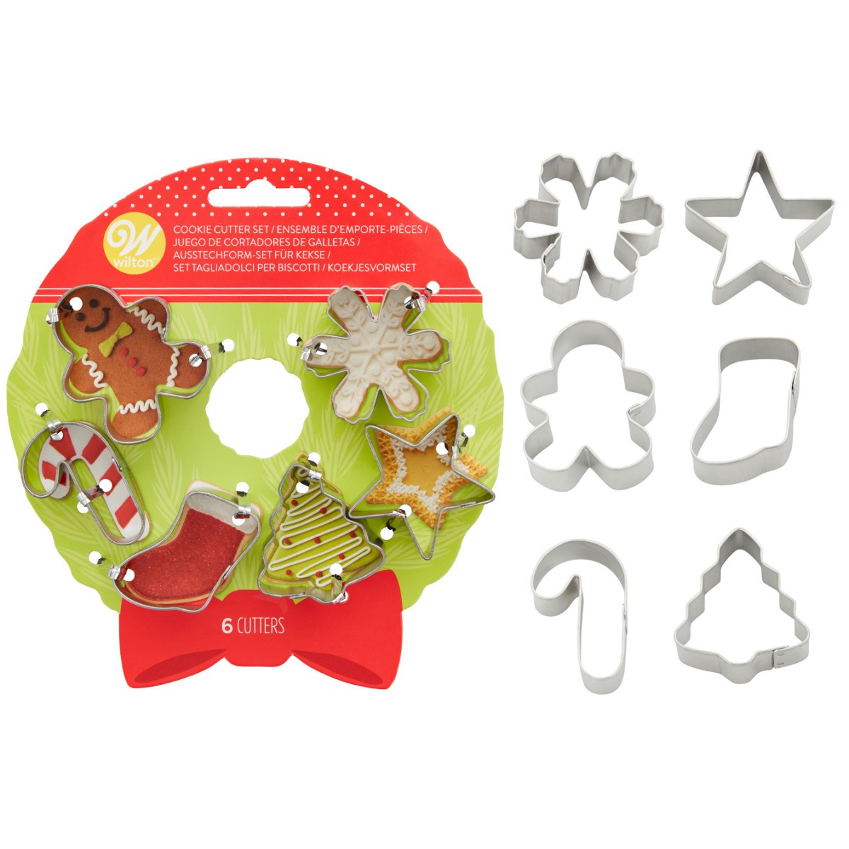 Mini christmas cookie cutters sale