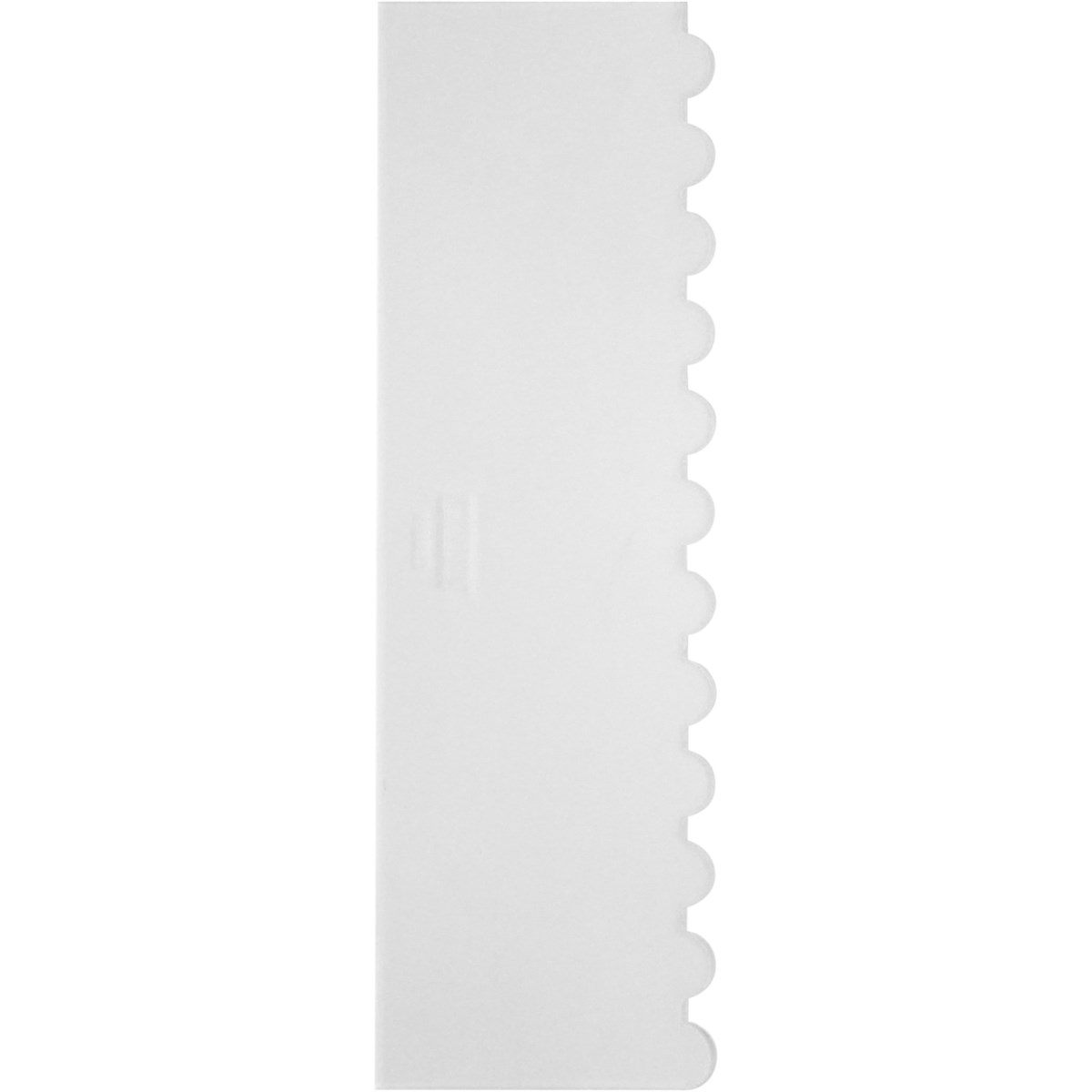 PME Patterned Side Scraper - Ribbed - 12"