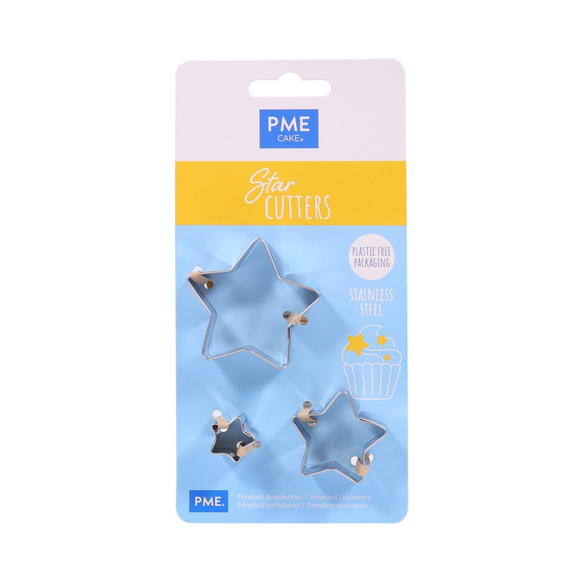 PME Star Cutters - Set of 3