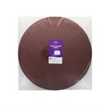 10" Round Brown Cake Drum Board & White Cake Box Combo Alternative Image