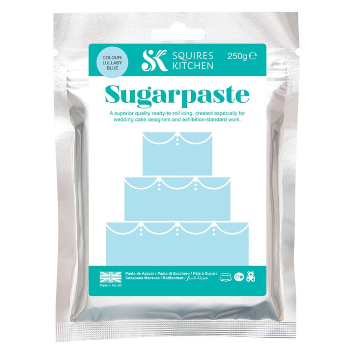 Squires Sugarpaste -Lullaby Blue - 250g