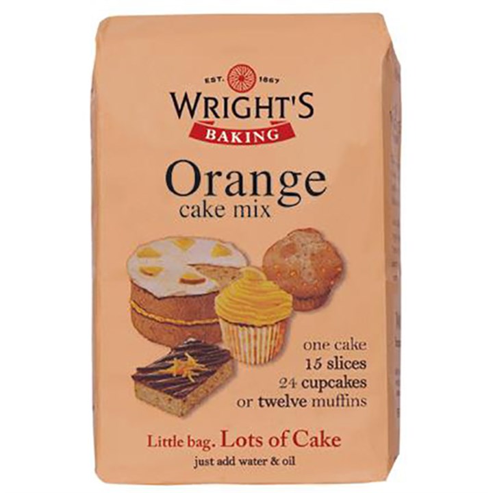 Wright's Orange Cake Mix - 500g