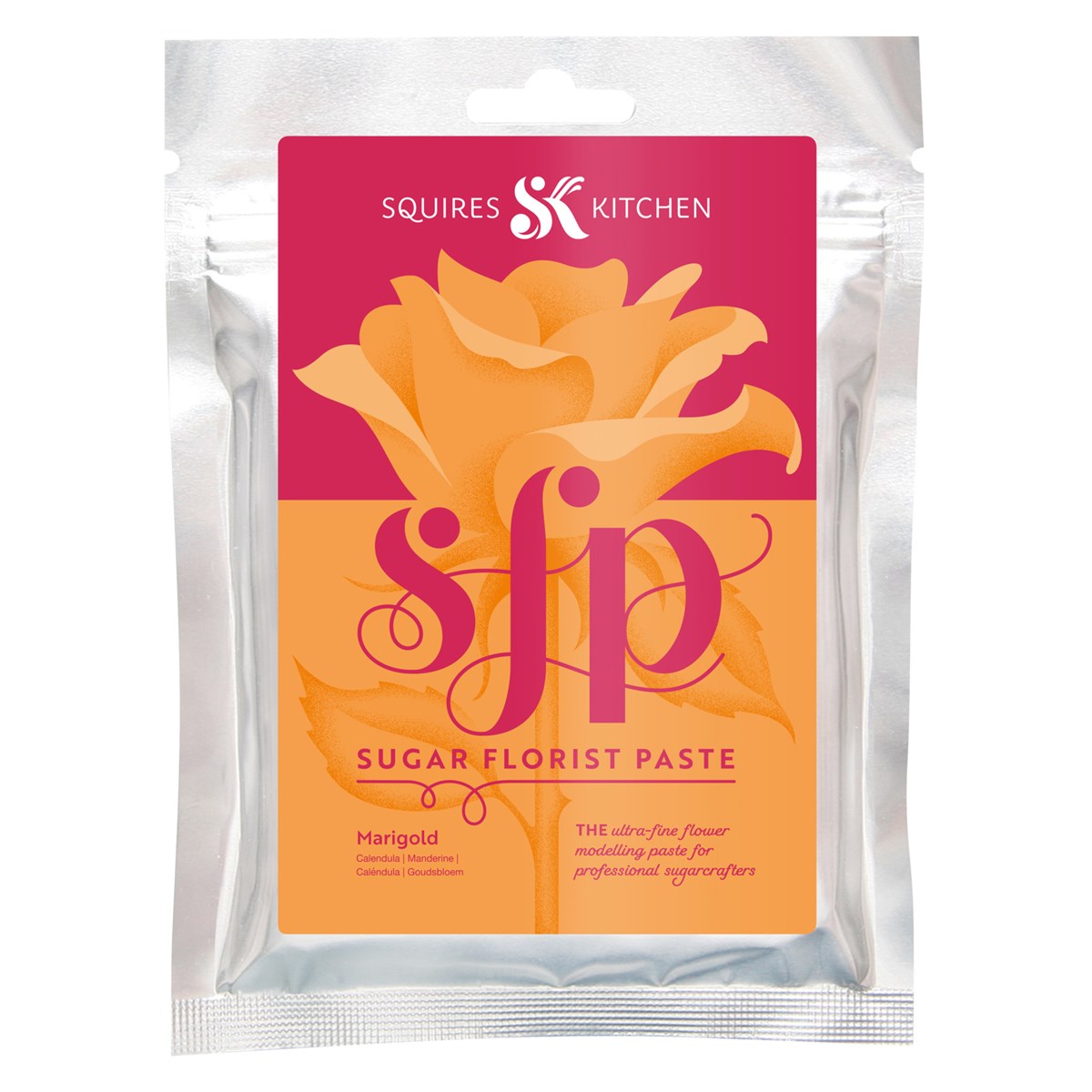 Squires Sugar Flower Paste - Marigold - 100g